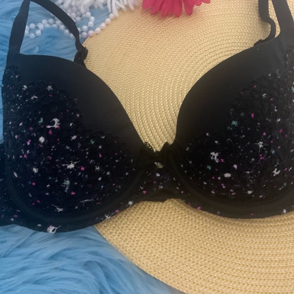 Victoria Secret Body By Victoria Cosmic Lined Demi Cup Bra 34C - Picture 3 of 6